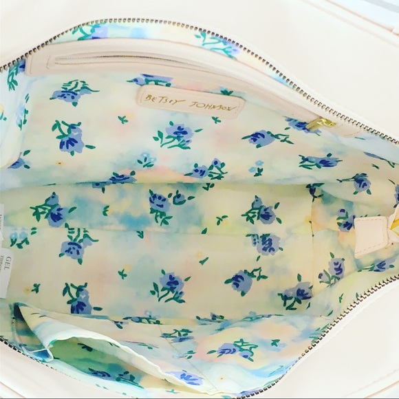 Betsey Johnson Xomya Pink Quilted Blush Tote New - Picture 7 of 15